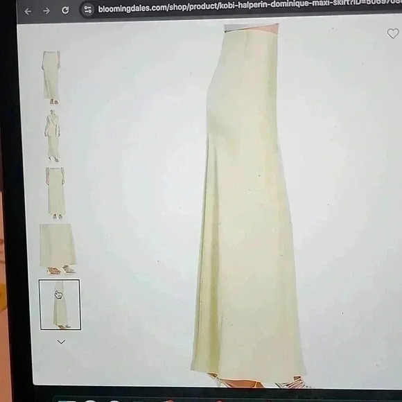 KOBI HALPERIN DOMINIQUE MAXI SKIRT SIZE M - Picture 2 of 7